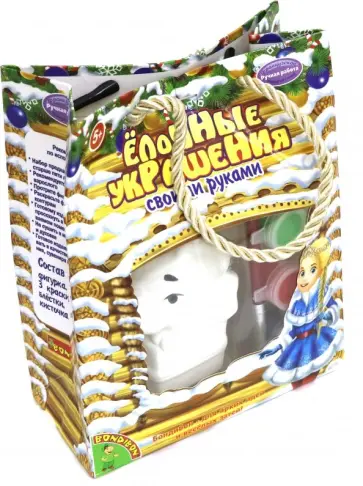 Набор для творчества. Новогодние украшения. Мышка (ВВ3436) обложка книги