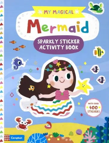 My Magical Mermaid Sparkly Sticker Activity Book обложка книги