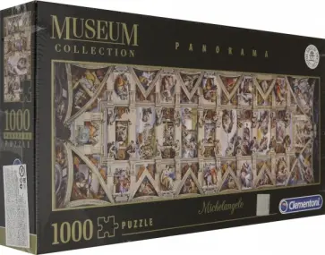 Пазл-1000. Микеланджело "Потолок Сикстинской капеллы" (39498) обложка книги