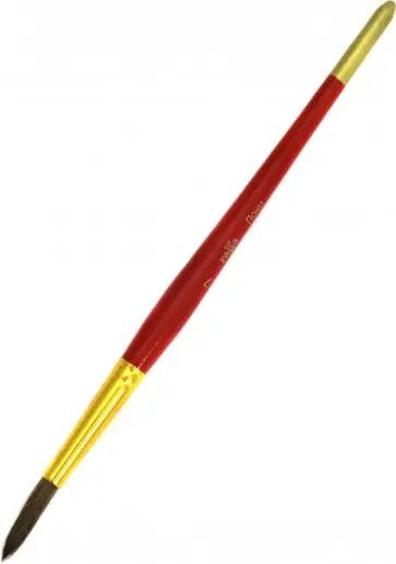 Кисть пони, №7, круглая обложка книги