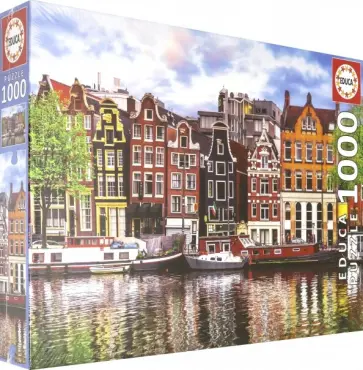 Пазл 1000. Танцующие дома, Амстердам обложка книги