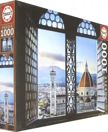 Пазл 1000. Вид на Флоренцию, Италия (18460) обложка книги