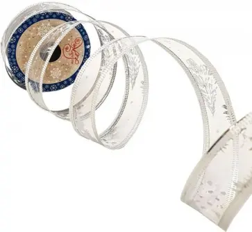 Лента "Серебрянный орнамент" (78660) обложка книги