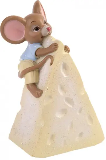 Копилка "Мышонок на сыре" (12х8х5 см) (80086) обложка книги