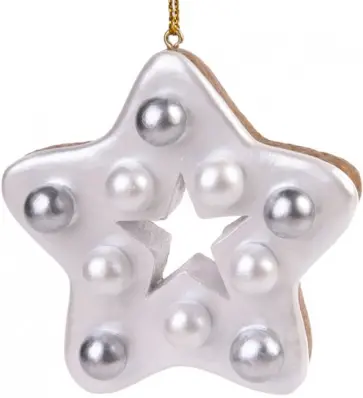 Подвесное украшение "Пряник-звезда" (80079) обложка книги