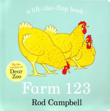 Rod Campbell - Farm 123 обложка книги