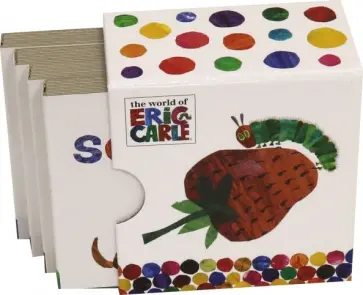 Eric Carle - Very Hungry Caterpillar Little Learn.Libr. 4-board обложка книги