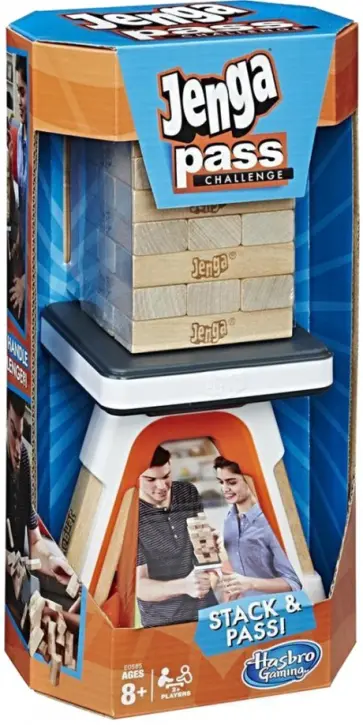 Игра настольная "Дженга Челлендж" (E0585EU4) обложка книги