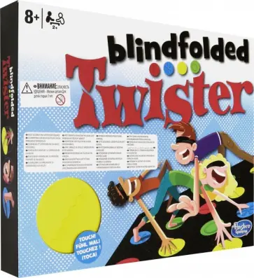 Игра комнатная активная "Твистер вслепую" (E1888EU4) обложка книги