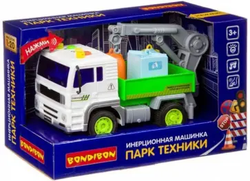 Машинка инерционная «ПАРК ТЕХНИКИ» экологический контроль (ВВ4062) обложка книги