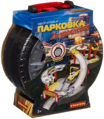Набор игровой «ПАРКОВКА», 2-х уровневая (ВВ4073) обложка книги