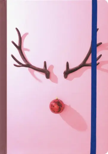 Блокнот "Олень", А5, клетка, 96 листов, с резинкой обложка книги