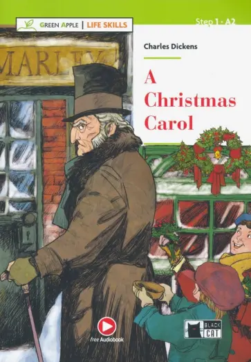 Charles Dickens - Christmas Carol +App +DeA Link обложка книги