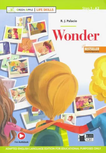 R. Palacio - Wonder +App +DeA Link обложка книги