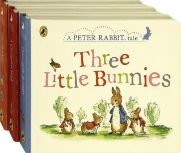 Beatrix Potter Tales Collection. 3 Board Books обложка книги