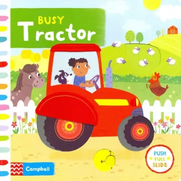 Busy Tractor обложка книги