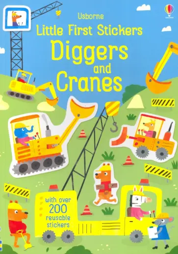 Hannah Watson - Little First Stickers. Diggers and Cranes Hannah Watson - Little First Stickers. Diggers and Cranes обложка книги