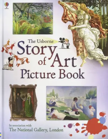Sarah Courtauld - The Usborne Story of Art. Picture Book обложка книги