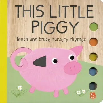 This Little Piggy (touch & trace board book) обложка книги