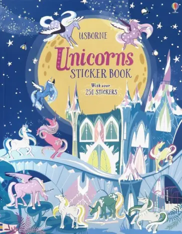 Fiona Watt - Unicorns. Sticker Book обложка книги