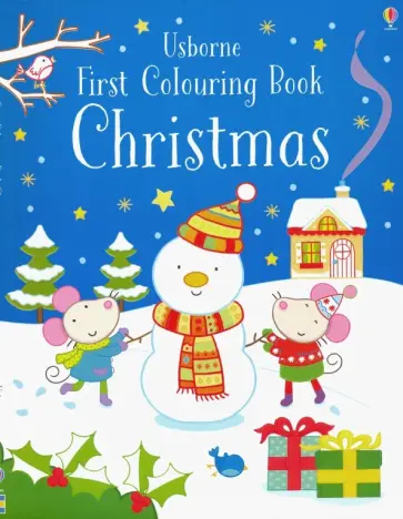 First Colouring Book. Christmas обложка книги