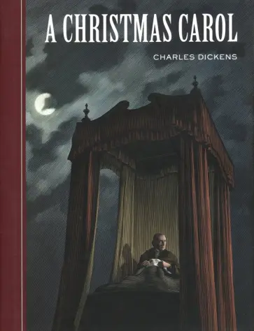 Charles Dickens - A Christmas Carol обложка книги
