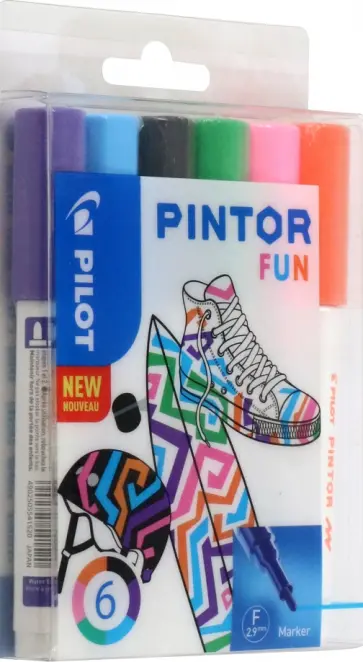 Маркеры "Pintor Fun" (6 цветов) Маркеры "Pintor Fun" (6 цветов) обложка книги