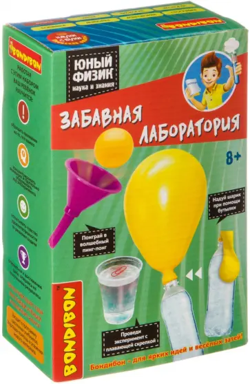 Набор Японские опыты Забавная лаборатория (ВВ4148) обложка книги