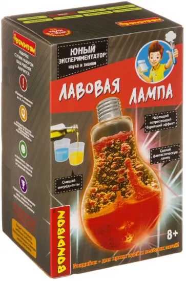 Набор Японские опыты Лавовая лампа (ВВ4150) обложка книги