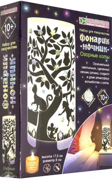 Набор для творчества "Озорные коты" (декорирование) (АС 42-471) обложка книги