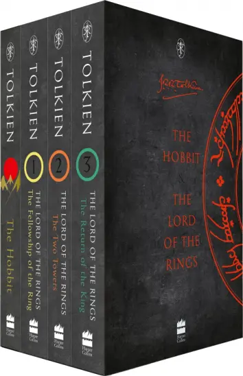 The Hobbit. The Lord of the Rings. 4 Volume Box Set