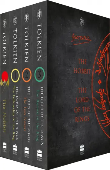 The Hobbit. The Lord of the Rings. 4 Volume Box Set