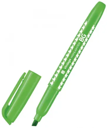 Текстмаркер "Vintage" (1-4 мм, зеленый) (TM 6167) обложка книги