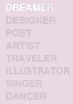 Ежедневник недатированный "Dreamer" (А5, твердый переплет, 224 страницы, розовый) обложка книги