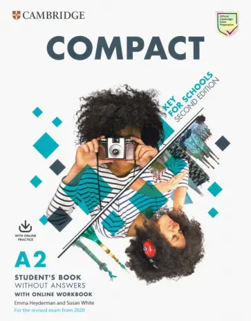 Heyderman, White - Compact. Key For Schools. Student's Book with Online Workbook and Online Practice without answers Heyderman, White - Compact. Key For Schools. Student's Book with Online Workbook and Online Practice without answers обложка книги