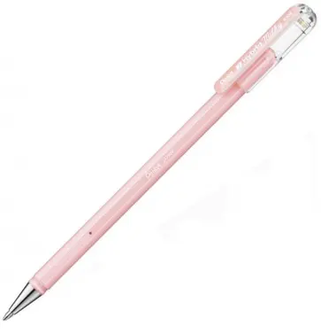 Ручка гелевая 0.8 мм "Hybrid Milky" пастельный розовый (K108-PP) обложка книги