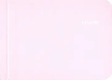 Блокнот Pale Pink, 64 листа, А7, в точку обложка книги