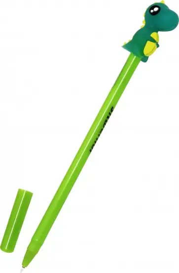 Ручка гелевая "Dino" (0.5 мм, синяя) (026171-01) обложка книги