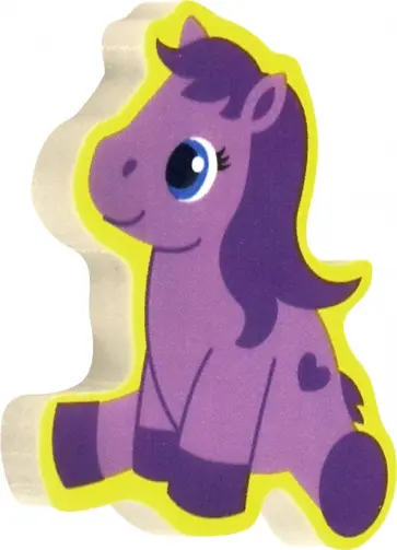 Ластик "Пони" (в ассотименте) (Л-6370) обложка книги