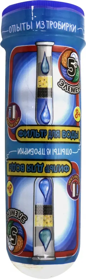 Набор для опытов "Фильтр для воды" (301) обложка книги