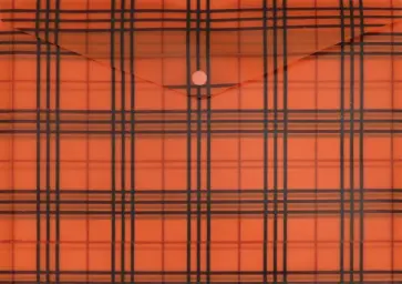 Конверт на кнопке А4, Клетка красная (PK801ARED) обложка книги