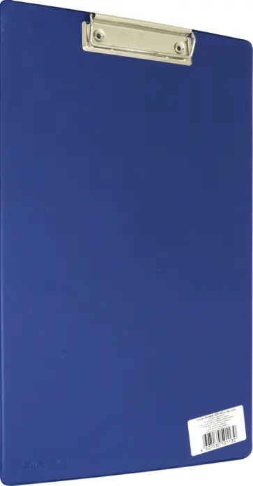 Папка-планшет А4 ПВХ синий прижим (4201-07) Папка-планшет А4 ПВХ синий прижим (4201-07) обложка книги