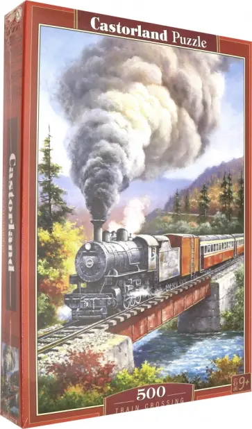 Puzzle-500. Железная дорога Puzzle-500. Железная дорога обложка книги