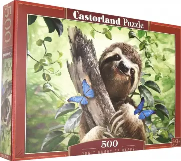 Puzzle-500 "Счастливый ленивец" (B-53223) Puzzle-500 "Счастливый ленивец" (B-53223) обложка книги