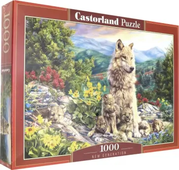 Puzzle-1000 "Потомство" (C-104420) обложка книги