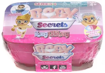 Куколка коллекционная в ванной "Baby Secrets. Itzy Glitzy", в ассортименте обложка книги