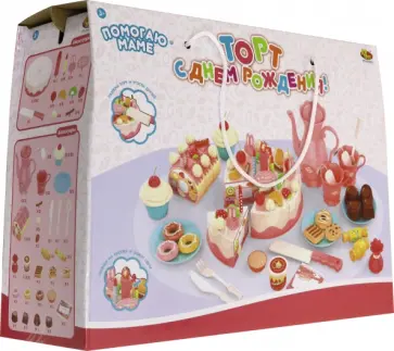 Торт в наборе с аксессуарами (83 предмета) (PT-01223) Торт в наборе с аксессуарами (83 предмета) (PT-01223) обложка книги