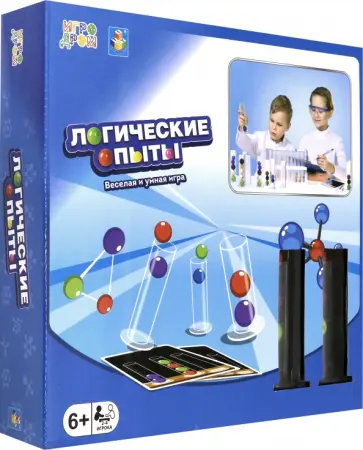 Игра настольная "Логические опыты" (Т16694) обложка книги