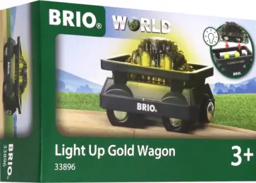 Набор "Вагончик с светящимся грузом золота" (2 элемента) (33896) обложка книги