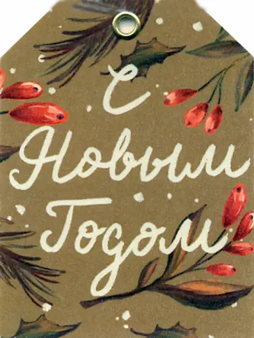 Бирка "С Новым Годом!" (113188) Бирка "С Новым Годом!" (113188) обложка книги